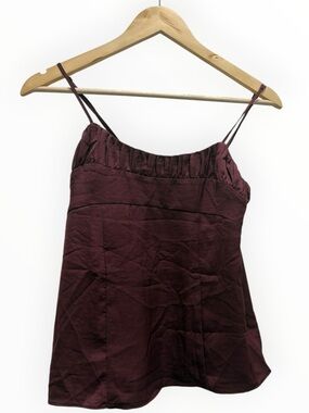 Banana Republic Sleeveless Top in Plum